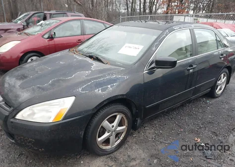 2005 Honda Accord 2.4 Ex из США, поврежденный, VIN 1HGCM56755A081728